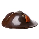 Jingas' lightweight samurai helmet with dragon motif