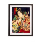 Set of two woodcuts from the musha-e series, Hasegawa Masatō, 19th century