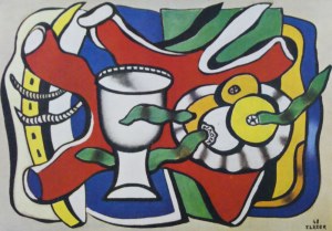 Fernand Léger (1881-1955) „Nature morte au vase blanc 1948