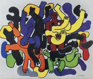 Fernand Léger (1881-1955) „Les grands plongeurs 1943”
