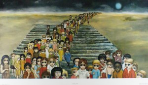 Keane Margaret (właść. Peggy Doris Hawkins) (1927-2022) „Tomorrow Forever 1963”