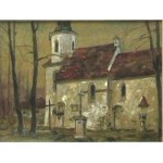 Karol Gajewski(1896-1969),Cracow-Saint Salvator Church,2ćw 20th century