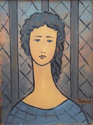 Tymon Niesiołowski(1882-1965),Portret kobiety