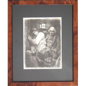 Joseph Leopold Ratinckx(1860-1937),W celi więziennej,XIXw