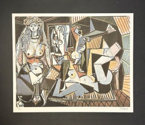 Pablo Picasso ( 1881-1973) Kobiety z Algieru z cyklu pod tym samym tytułem wersja „O”