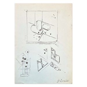 Henryk STAŻEWSKI (1894-1988), Sketch for a painting