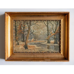 AUTHOR UNKNOWN, Autumn Landscape, 19th-20th century