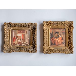Set of two reproductions, 19th/20th century