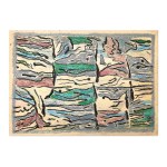 Prof. Bohdan Borowski (1923-1989), Blue abstraction