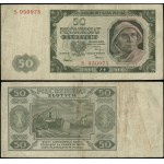 Poland, 50 zloty, 1.07.1948