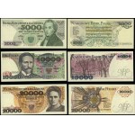 Poland, set of 3 banknotes, 1988-1989