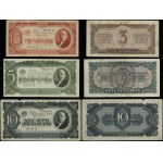 Russia, set of 3 Russian banknotes, 1937