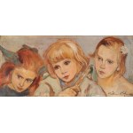 Wlastimil HOFMAN (1881-1970), "Children-painter and allegories" (1924)