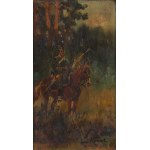 Jerzy KOSSAK (1886-1955), "Lancer on Patrol" (1927)