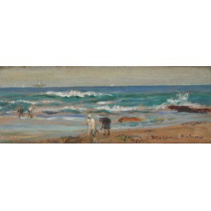 Wlastimil HOFMAN (1881-1970), Fishermen in Tel Aviv (1941).