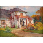 Bronislawa RYCHTER-JANOWSKA (1868-1953), Before the Manor House.