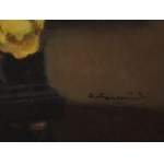 Alfons KARPIŃSKI (1875-1961), Still Life with Yellow Roses.