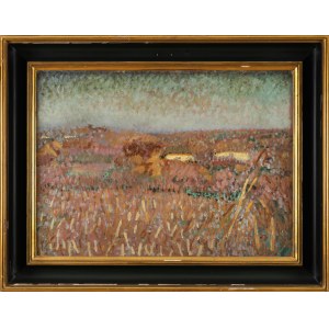 Kazimierz SICHULSKI (1879-1942), Landscape of the countryside (1913)