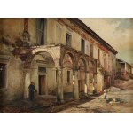 Rudolf Erazm FABIJAŃSKI (1826-1892), Castle in Zhovkva (1888)