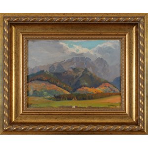 Stanisław GAŁEK (1876-1961), Eine Ansicht von Giewont.