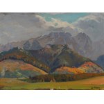 Stanisław GAŁEK (1876-1961), Eine Ansicht von Giewont.