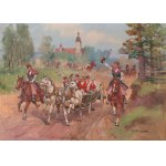 Mieczyslaw KRZYŻAK (1914-1984), The Wedding of Cracow.