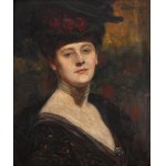 Józef MĘCINA-KRZESZ (1860-1934), Dama z kolią