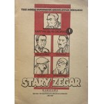 OLD CLOCK. FIRST POLISH COMIC BOOK