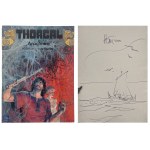 THORGAL - ORIGINAL. FIGURE & AUTOGRAPH BY ROSIŃSKI