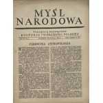 NATIONAL THOUGHT 1935 COMPLETE YEARBOOK