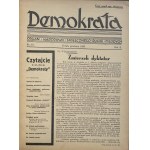 DEMOKRAT 1934 ORGÁN MLADÝCH NACIONALISTOV