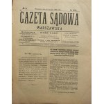 WARSAW COURT NEWSPAPER 1920