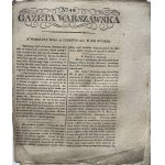 WARSAW NEWSPAPER 1811