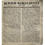 WARSAW COURIER 1835