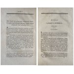 MEMORANDUM OF WARSAW LOVE 1829 volume III