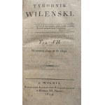 VILNIUS WEEKLY 1819 - MICKIEWICZ