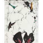 Tadeusz Brzozowski (1918 Lviv - 1987 Rome), "Squeezed out graf ćpa", 1984.