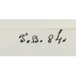 Tadeusz Brzozowski (1918 Lviv - 1987 Rome), "Shuler," 1984.