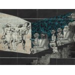 Jan Lebenstein (1930 Brest Litovsk - 1999 Krakow), Image (contre-image), 1967