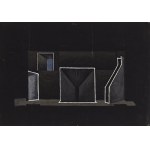 Jerzy Nowosielski (1923 Kraków - 2011 Kraków), Set design for "Antigone," ca. 1971.