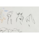 Tomasz Ciecierski (1945 Kraków - 2024 Warsaw), "Erotic" from the cycle" love for the dolphin"