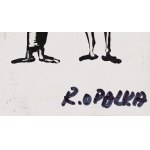 Roman Opałka (1931 Abbeville, France - 2011 Rome), Illustration, circa 1967