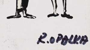 Roman Opałka (1931 Abbeville, Francja - 2011 Rzym), Ilustracja, około 1967