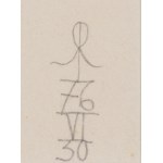 Leszek Rózga (1924 Zgierz - 2015 Lodz), Untitled, 1976