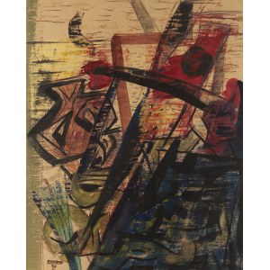 Boguslaw Szwacz (1912 Lezajsk - 2009 Warsaw), Composition, 1956