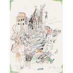 Edward Dwurnik (1943 Radzymin - 2018 Warsaw), "Spring - They", 1969