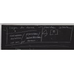 Margaret Rittersschild (née en 1960), 'WRITING III / WAY TO HOME / image miroir de la lettre phénicienne [B]', 2024