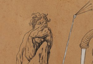 Jerzy Skarżyński (1924 Kraków - 2004 Kraków), Dialog surrealistyczny, 1950
