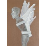 Stasys Eidrigevicius (b. 1949, Medinishki, Lithuania), Winged