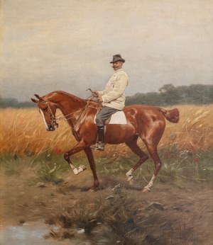 Józef Brandt (1841 Szczebrzeszyn - 1915 Radom), Portret Zbigniewa Horodyńskiego, ok. 1895 r.